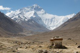 everest base camp from tibet